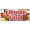 Signmission FILIPINO FOOD BANNER SIGN street foods manila philippines fish balls B-96 Filipino Food - alternate 1
